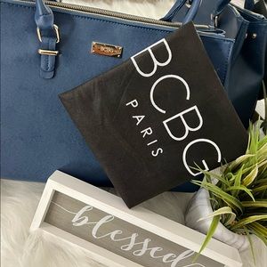 BCBG Paris Navy Blue Handbag